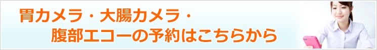 胃カメラ・大腸カメラ・腹部エコーの予約はこちらから